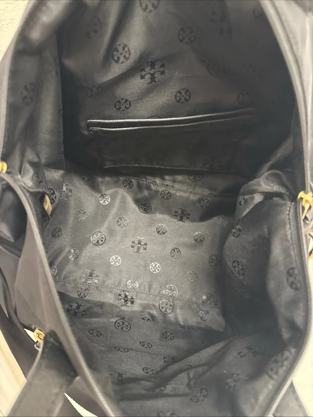 Tory Burch Black Nylon Crossbody Bag